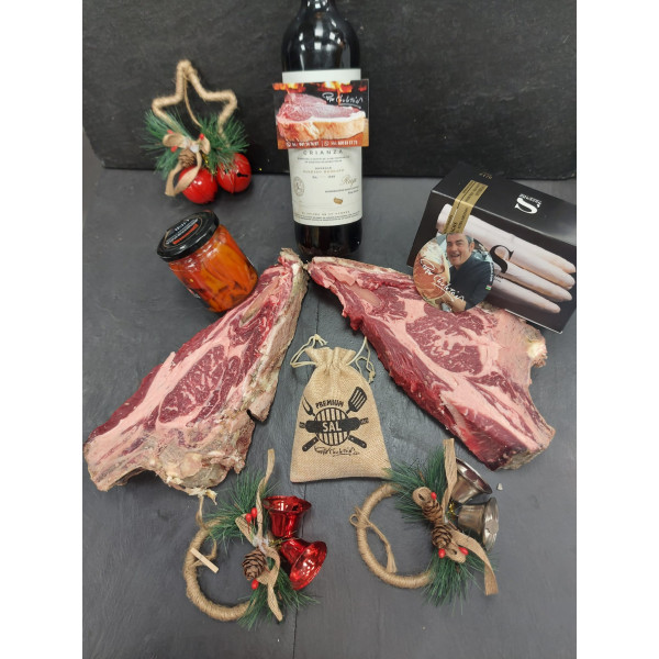 Pack navidad pepechu selección Chuletón de vaca rubia Comprar online al mejor precio - Pepe Chuletón